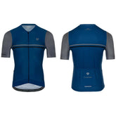 Jersey Ciclismo M/C Hombre GW Flamma Azul Gris